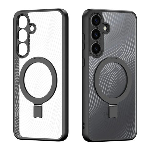 Frosted Back Kickstand Case for Samsung Galaxy S25+ S25+ by The Case Factory