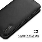 Leather Wallet Case for Samsung Galaxy S25+ | RFID Blocking, Flip Stand Cover by The Case Factory