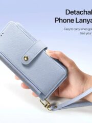 LAWA Detachable Magnetic Leather Wallet Case For Galaxy S25 Series Flip Cover by The Case Factory