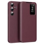 Premium Leather Flip Case For Samsung Galaxy S Series | With Smart Window & Card Slot by The Case Factory