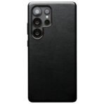 Magnetic Genuine Nappa Leather Case for Samsung Galaxy S25 Ultra by QIALINO