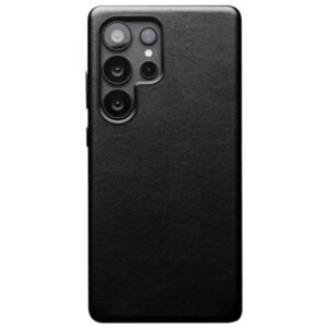 Magnetic Genuine Nappa Leather Case for Samsung Galaxy S25 Ultra by QIALINO