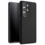 Melkco Bovine Leather Case For Samsung Galaxy S25 Ultra Black For S25 Ultra by The Case Factory