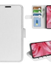 Crazy Horse Texture Leather Wallet Case For Google Pixel White by The Case Factory