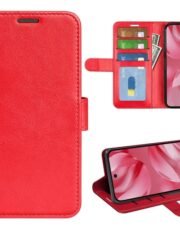 Crazy Horse Texture Leather Wallet Case For Google Pixel Red by The Case Factory