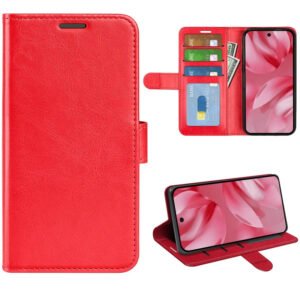 Crazy Horse Texture Leather Wallet Case For Google Pixel Red by The Case Factory