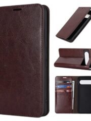 Genuine Cowhide Leather Flip Wallet Case For Google Pixel by The Case Factory
