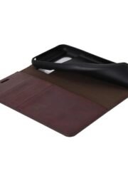 Genuine Cowhide Leather Flip Wallet Case For Google Pixel by The Case Factory