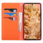 Premium Litchi Bovine Leather Flip Wallet Case For Google Pixel by The Case Factory