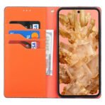 Premium Litchi Bovine Leather Flip Wallet Case For Google Pixel by The Case Factory