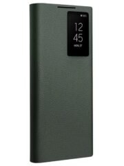 Genuine Nappa Leather Flip Case For Samsung Galaxy S22 / S23 / S24 Ultra by QIALINO