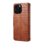 Denior Crocodile Texture Oil Edge Leather Phone Case, For iPhone 16 Pro Max, For iPhone 16 Pro, For iPhone 16 Plus, For iPhone 16, For iPhone 15 Pro Max, For iPhone 15 Pro, For iPhone 15 Plus, For iPhone 15, For iPhone 14 Plus, For iPhone 14... by The Case Factory