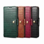 Denior Crocodile Texture Oil Edge Leather Phone Case, For iPhone 16 Pro Max, For iPhone 16 Pro, For iPhone 16 Plus, For iPhone 16, For iPhone 15 Pro Max, For iPhone 15 Pro, For iPhone 15 Plus, For iPhone 15, For iPhone 14 Plus, For iPhone 14... by The Case Factory