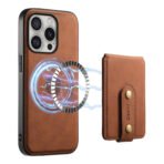 Denior D14 NK Retro Pattern MagSafe Magnetic Card Holder Leather Phone Case, For iPhone 16 Pro Max, For iPhone 16 Pro, For iPhone 16 Plus, For iPhone 16, For iPhone 15 Pro Max, For iPhone 15 Pro, For iPhone 15 Plus, For iPhone 15, For iPhone 14 Plus... by The Case Factory