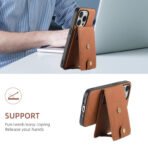 Denior D14 NK Retro Pattern MagSafe Magnetic Card Holder Leather Phone Case, For iPhone 16 Pro Max, For iPhone 16 Pro, For iPhone 16 Plus, For iPhone 16, For iPhone 15 Pro Max, For iPhone 15 Pro, For iPhone 15 Plus, For iPhone 15, For iPhone 14 Plus... by The Case Factory