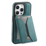 Denior D18 Skin Feel Rotating Holder MagSafe Detachable Card Slot Phone Case, For iPhone 16 Pro Max, For iPhone 16 Pro, For iPhone 16 Plus, For iPhone 16, For iPhone 15 Pro Max, For iPhone 15 Pro, For iPhone 15 Plus / 14 Plus, For iPhone 15... For iPhone 16 Pro Max Blue by The Case Factory