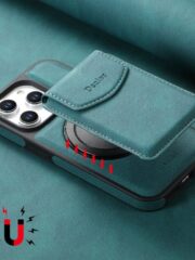 Denior D20 Skin Feel MagSafe Holder Detachable Card Slot Phone Case, For iPhone 16 Pro Max, For iPhone 16 Pro, For iPhone 16 Plus, For iPhone 16, For iPhone 15 Pro Max, For iPhone 15 Pro, For iPhone 15 Plus / 14 Plus, For iPhone 15, For iPhone 14 / 13�... by The Case Factory