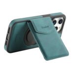 Denior D20 Skin Feel MagSafe Holder Detachable Card Slot Phone Case, For iPhone 16 Pro Max, For iPhone 16 Pro, For iPhone 16 Plus, For iPhone 16, For iPhone 15 Pro Max, For iPhone 15 Pro, For iPhone 15 Plus / 14 Plus, For iPhone 15, For iPhone 14 / 13... by The Case Factory