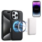 Denior Carbon Fiber Texture Leather MagSafe Phone Case, For iPhone 16 Pro Max, For iPhone 16 Pro, For iPhone 16 Plus, For iPhone 16 by The Case Factory