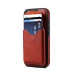 Denior D22 Genuine Leather MagSafe Holder Detachable Card Slot Phone Case, For iPhone 16 Pro Max, For iPhone 16 Pro, For iPhone 16 Plus, For iPhone 16 by The Case Factory