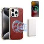 Denior MagSafe Genuine Leather Calf Texture Phone Case, For iPhone 16 Pro Max, For iPhone 16 Pro, For iPhone 16 Plus, For iPhone 16, For iPhone 15 Pro Max, For iPhone 15 Pro, For iPhone 15 Plus, For iPhone 15, For iPhone 14 Plus, For iPhone 14... by The Case Factory