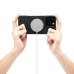 Denior Retro Leather iPhone Case with RFID Blocking Detachable Card Holder - Image 7