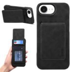 Denior Retro Leather iPhone Case with RFID Blocking Detachable Vertical Flip Card Holder