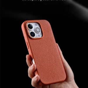 Melkco Full-Wrap Bovine Leather Case For iPhone 16 Plus | MagSafe® Compatible by The Case Factory