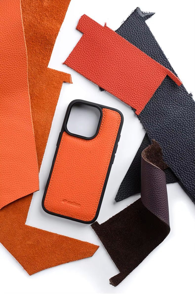 Melkco Back-Wrap Bovine Leather iPhone Case