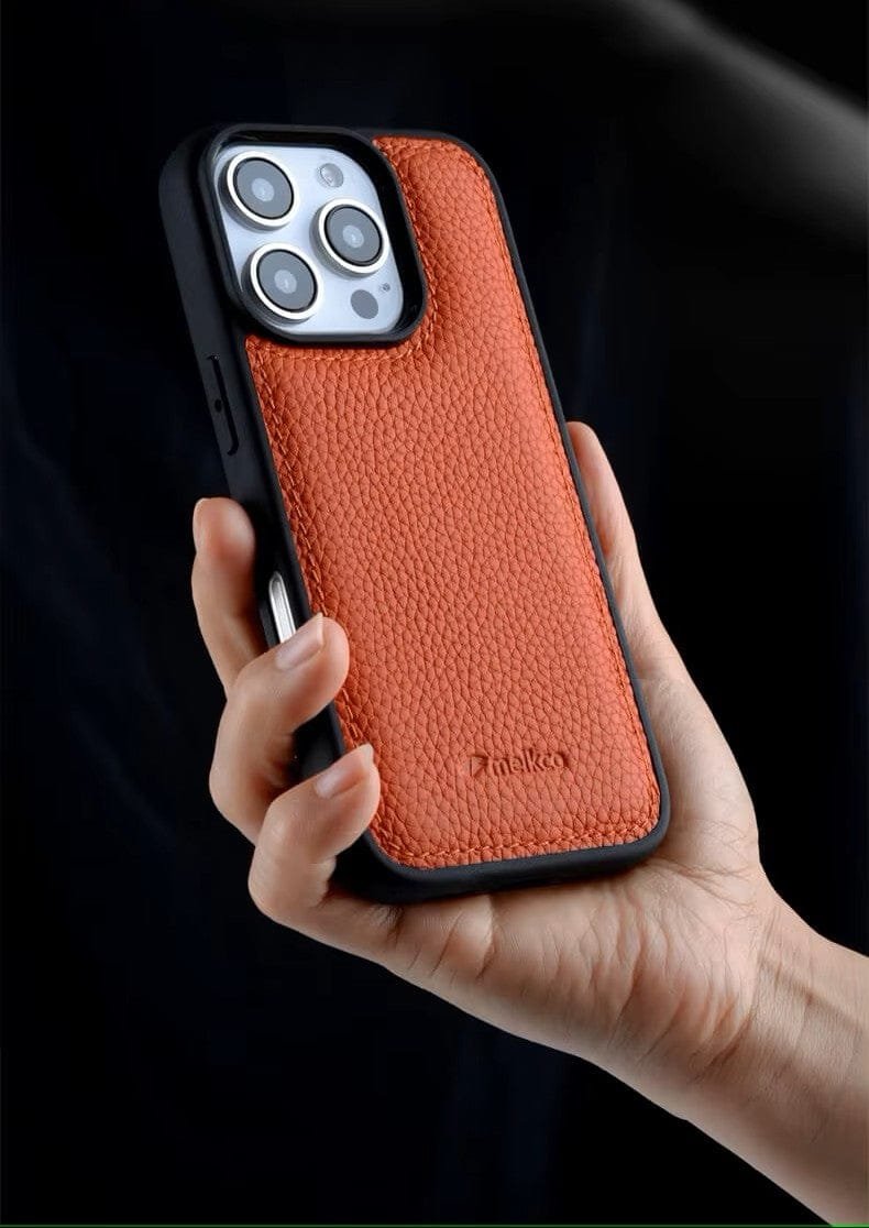 Melkco Back-Wrap Bovine Leather iPhone Case