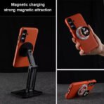 Melkco Bovine Leather Case For Samsung Galaxy S25+ by The Case Factory