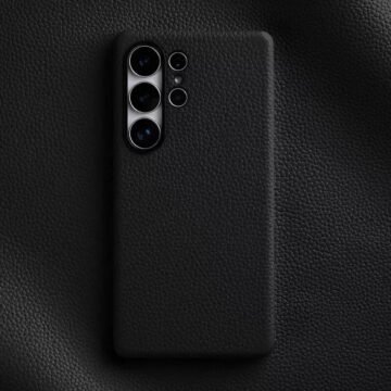 Melkco Bovine Leather Case For Samsung Galaxy S25+ Black by The Case Factory