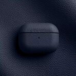 Melkco Bovine Leather AirPods Case Dark Blue by The Case Factory