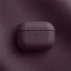 Melkco Bovine Leather AirPods Case Purple by The Case Factory