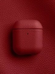 Melkco Bovine Leather AirPods Case Red by The Case Factory