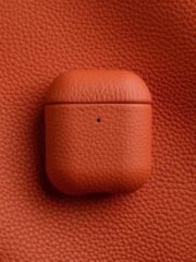 Melkco Bovine Leather AirPods Case Purple AirPods 1 by The Case Factory