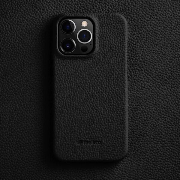 Melkco Bovine Cowhide Leather iPhone Case Black by The Case Factory