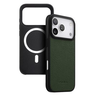 MELKCO For iPhone 17 Pro Ultra Thin Case Genuine Bovine Leather | Compatible with MagSafe