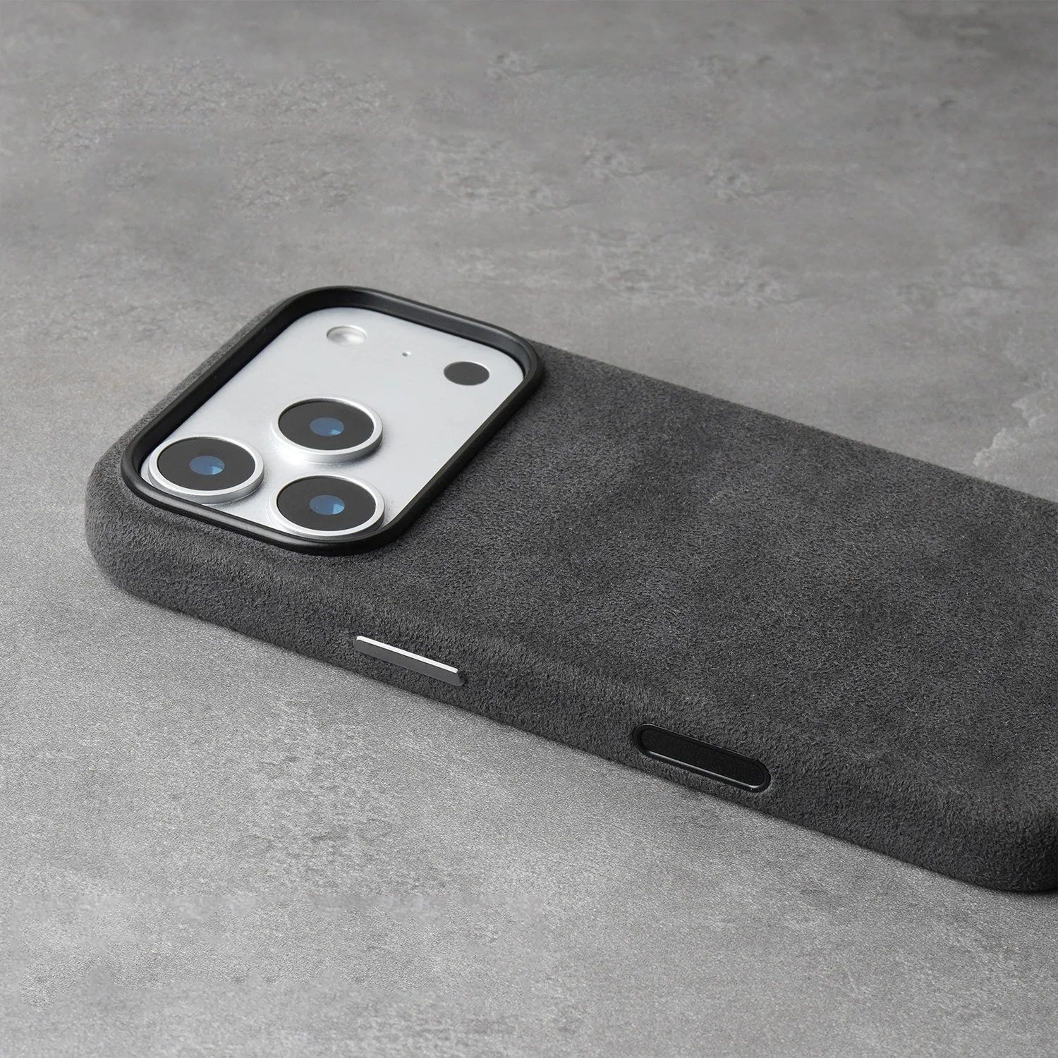 Full-Wrap Italian Alcantara iPhone Case for iPhone 17 Series | Compatible with MagSafe