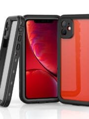 REDPEPPER Dot+ Series For iPhone 11 Case IP68 Waterproof Clear Phone Cover All Black iPhone 11 by The Case Factory