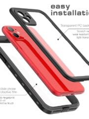 REDPEPPER Dot+ Series For iPhone 11 Case IP68 Waterproof Clear Phone Cover by The Case Factory