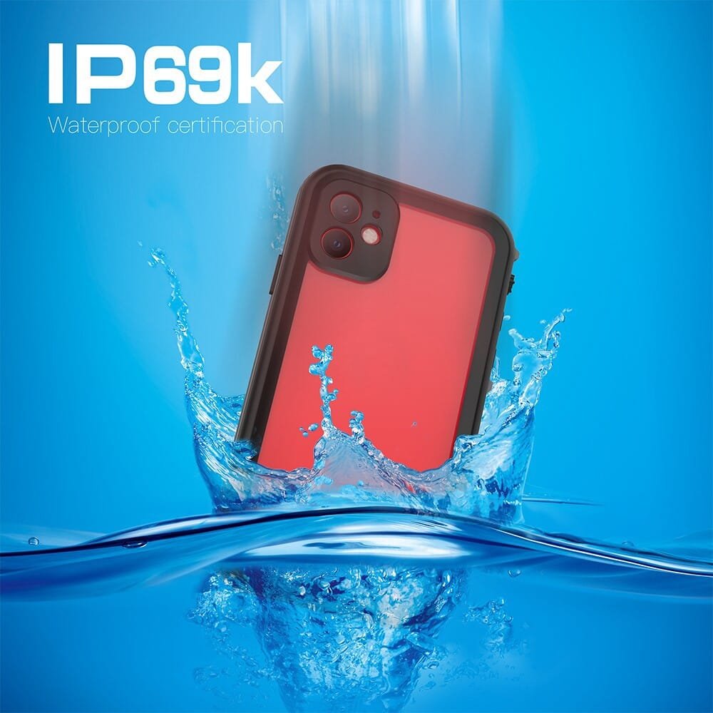 REDPEPPER Dot+ Series For iPhone 11 Case IP68 Waterproof Clear Phone Cover by The Case Factory