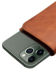 QIALINO Universal Premium Cowhide Genuine Leather Wallet Case for iPhone (6.9 Inches Display Size) by The Case Factory