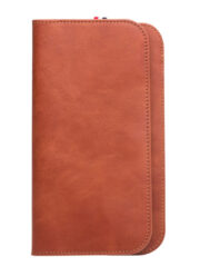 QIALINO Universal Premium Cowhide Genuine Leather Wallet Case for iPhone (6.9 Inches Display Size) by The Case Factory