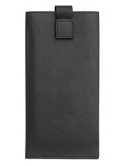 QIALINO Premium Cowhide Leather Wallet Protective Pouch Case (6.5 inches Display Size) Black Universal by The Case Factory