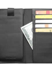 QIALINO Premium Cowhide Leather Wallet Protective Pouch Case (6.5 inches Display Size) by The Case Factory