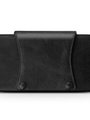 QIALINO Premium Cowhide Leather Holster Case Waist Bag (6.5 inches Display Size) by The Case Factory