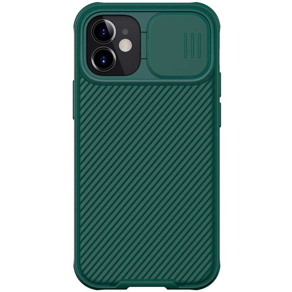NILLKIN CamShield Pro for iPhone 12 Mini Case Anti-scratch Protection Phone Cover Green iPhone 12 Mini by The Case Factory