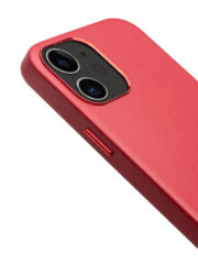 QIALINO For iPhone 12 | iPhone 12 Pro Case Coated Cowhide Leather Phone Cover by The Case Factory