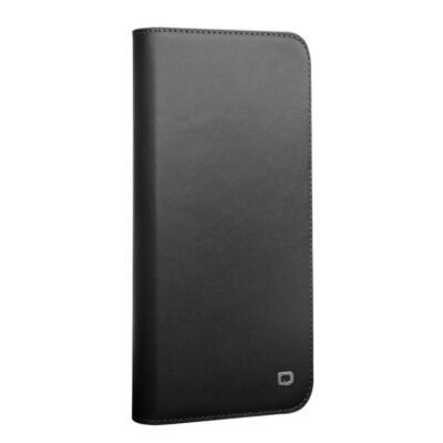 QIALINO For iPhone 12 Pro Max Case Classic Top Cowhide Leather Wallet Stand Phone Cover by The Case Factory